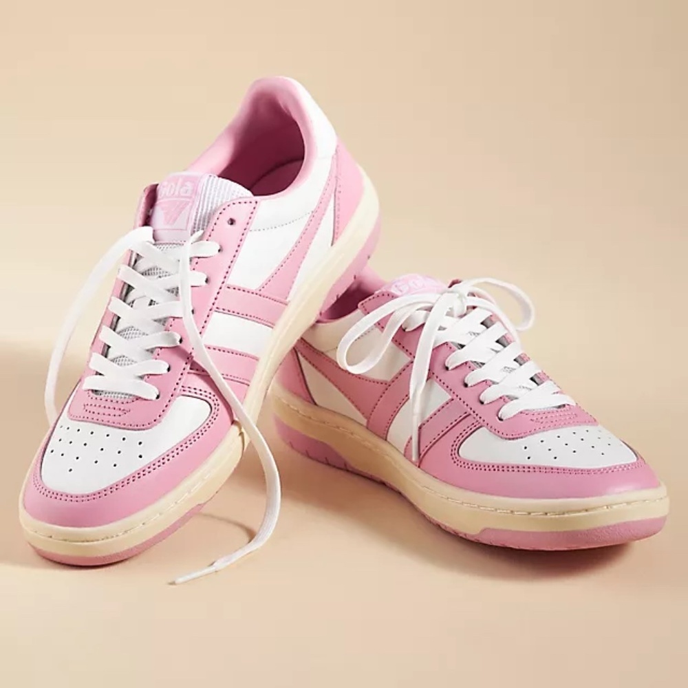 NEW GOLA HAWK II SNEAKERS in pink - size US 7.5/EU 38.5